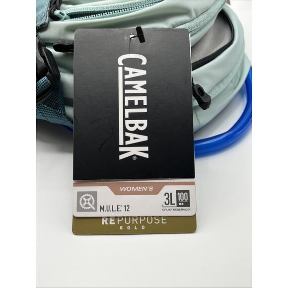 Camelbak M.U.L.E 12 3L 100oz. Womens Hydration Backpack Haze/Black MTB Bike NEW main image 6